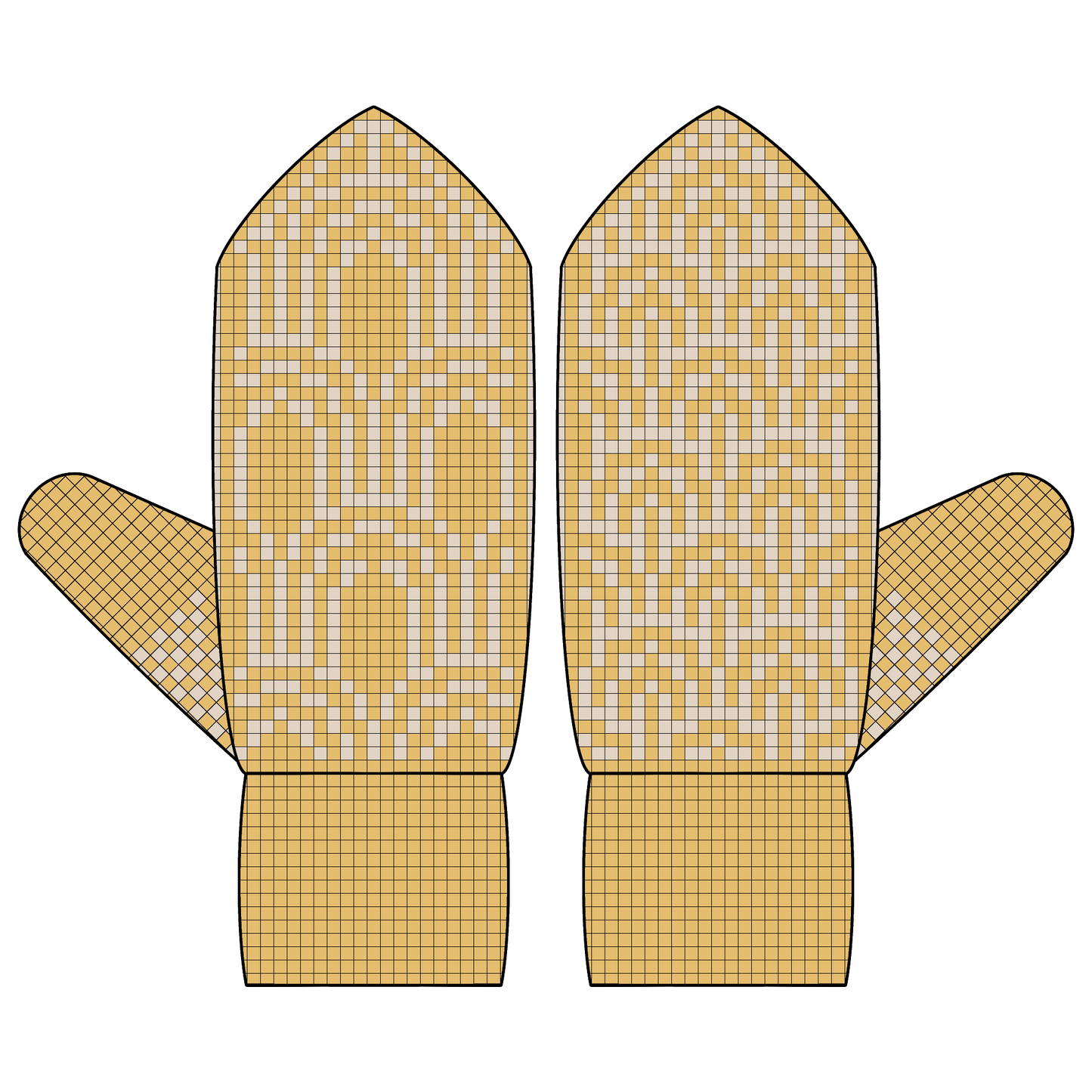 BUNDLE - DIGITAL PATTERNS - Mitten 10-Pack - Assortment