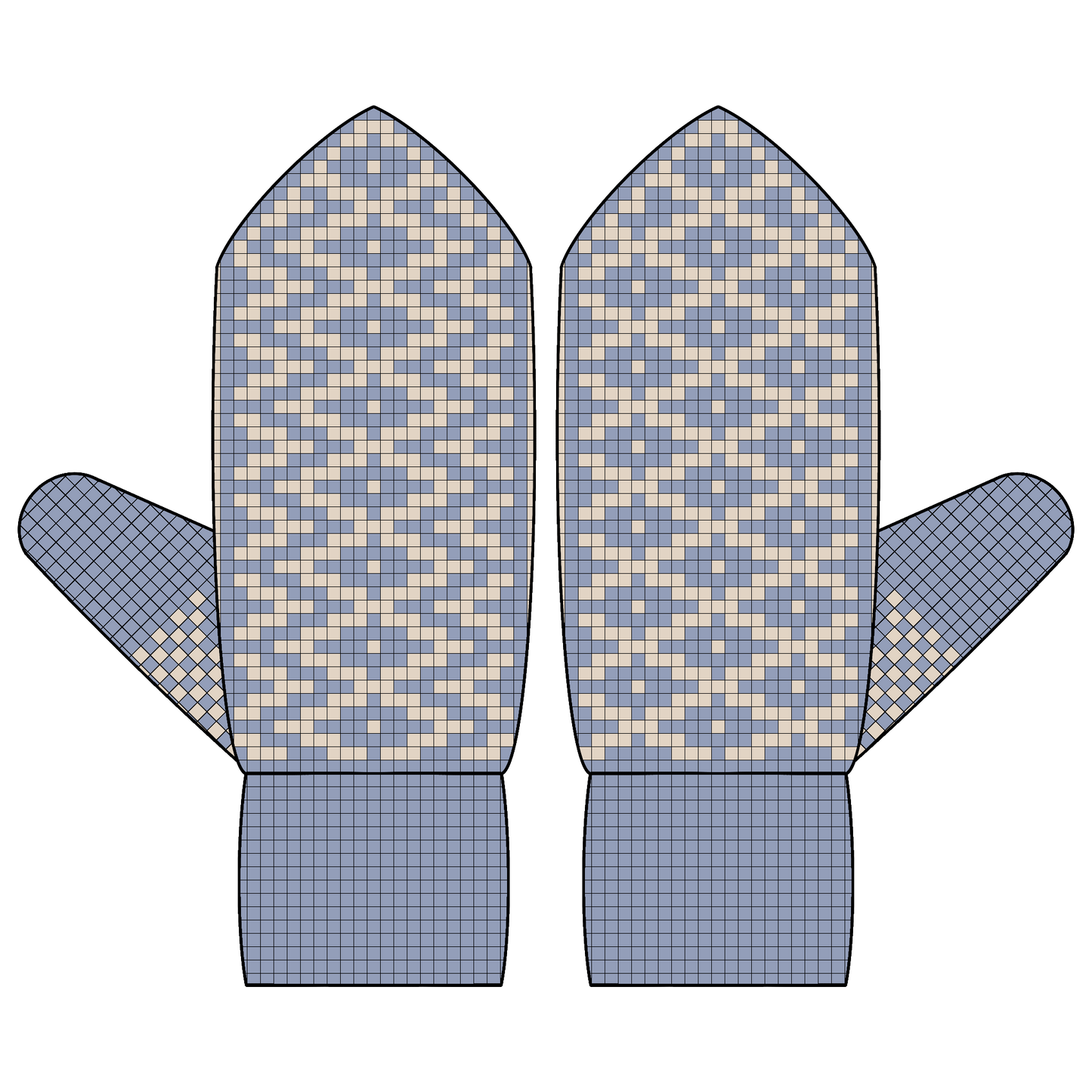 BUNDLE - DIGITAL PATTERNS - Mitten 10-Pack - Assortment