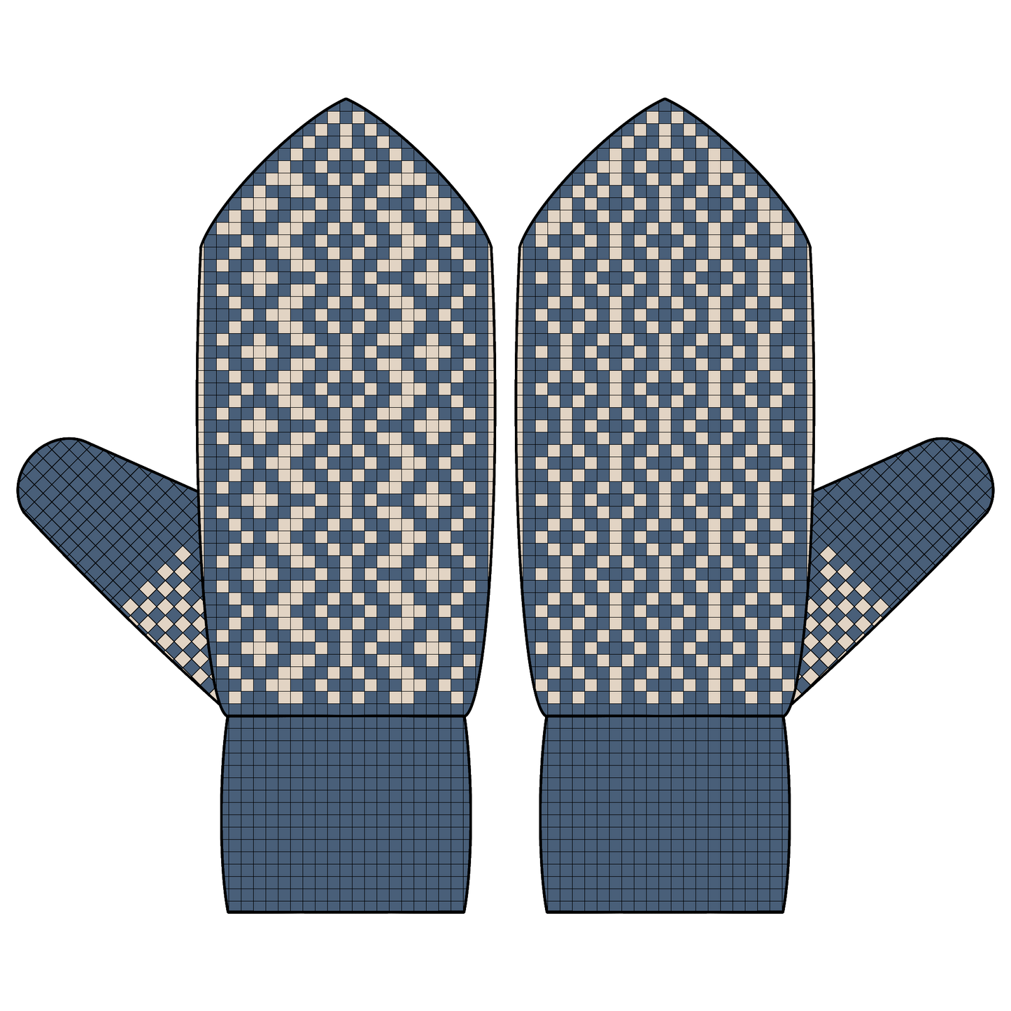 BUNDLE - DIGITAL PATTERNS - Mitten 10-Pack - Assortment