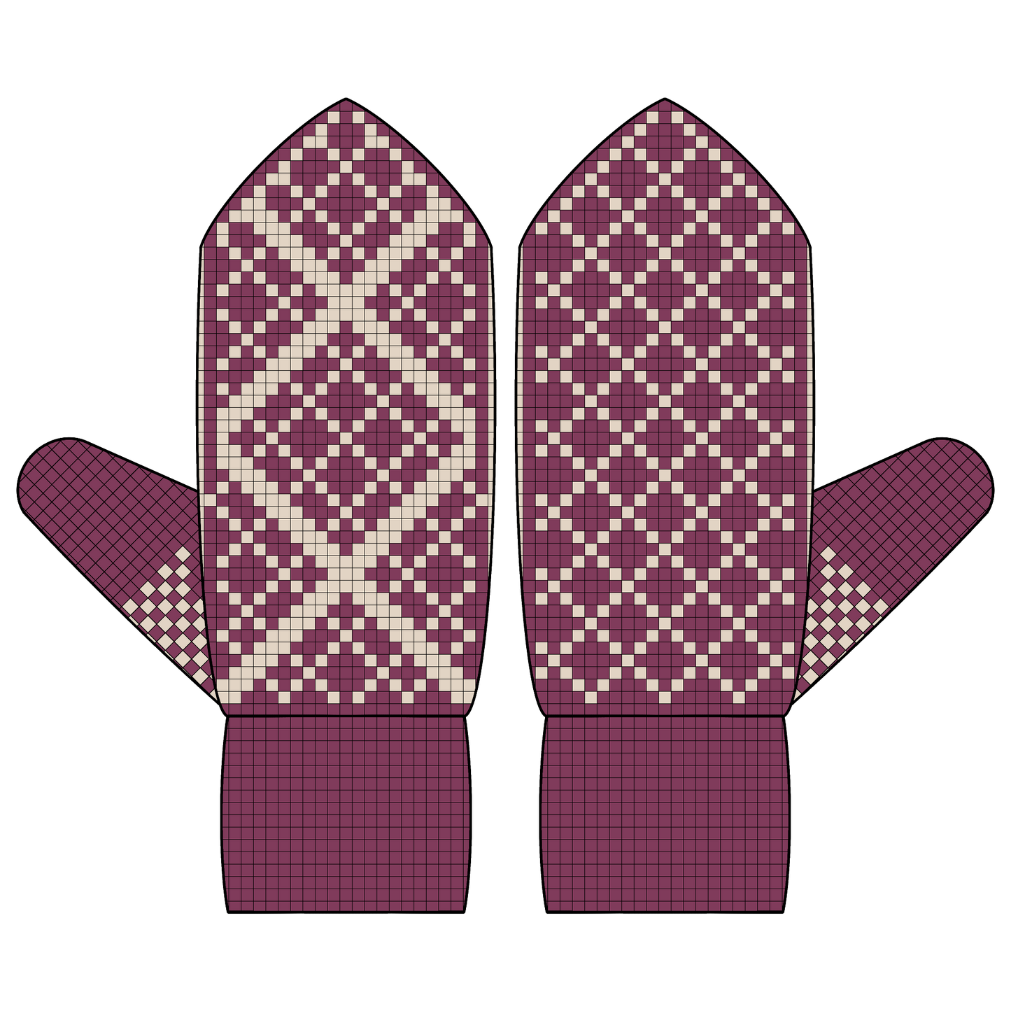 BUNDLE - DIGITAL PATTERNS - Mitten 10-Pack - Assortment