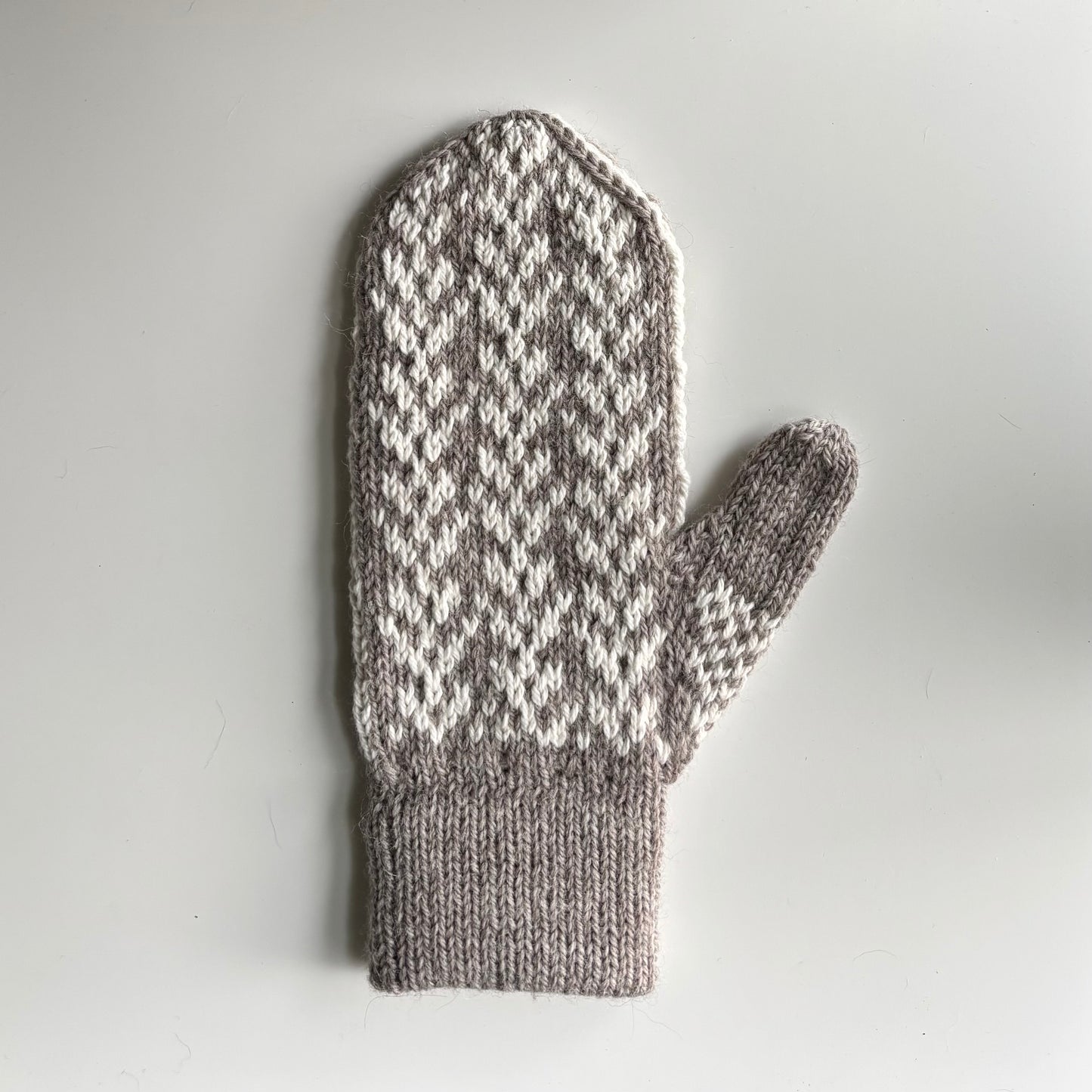DIGITAL PATTERN - Mitten - Wheat Flower