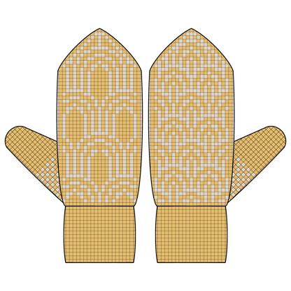 BUNDLE - DIGITAL PATTERNS - Mitten 10-Pack - Assortment