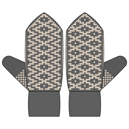 DIGITAL PATTERN - Mitten - Dizzy Spell