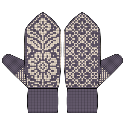 BUNDLE - DIGITAL PATTERNS - Mitten 3-Pack - Garden Party