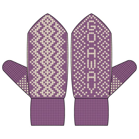 DIGITAL PATTERN - Mitten - Go Away