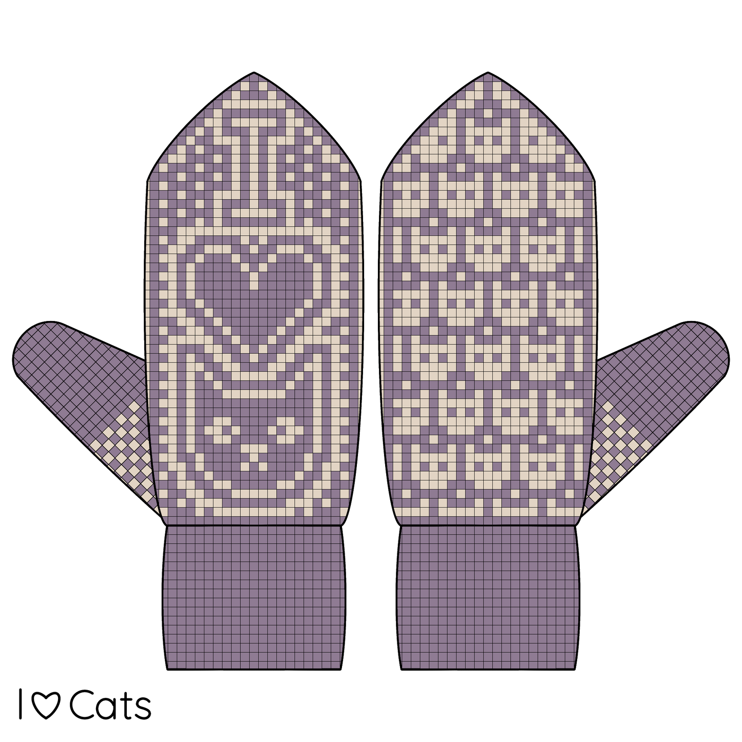 CUSTOM BUNDLE - DIGITAL PATTERNS - Mitten 3-Pack