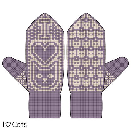 CUSTOM BUNDLE - DIGITAL PATTERNS - Mitten 3-Pack