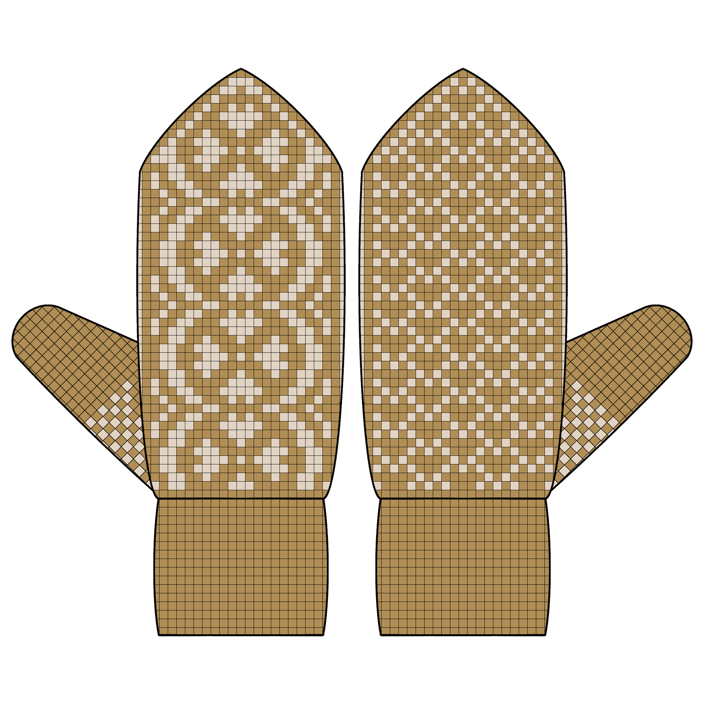 BUNDLE - DIGITAL PATTERNS - Mitten 10-Pack - Assortment