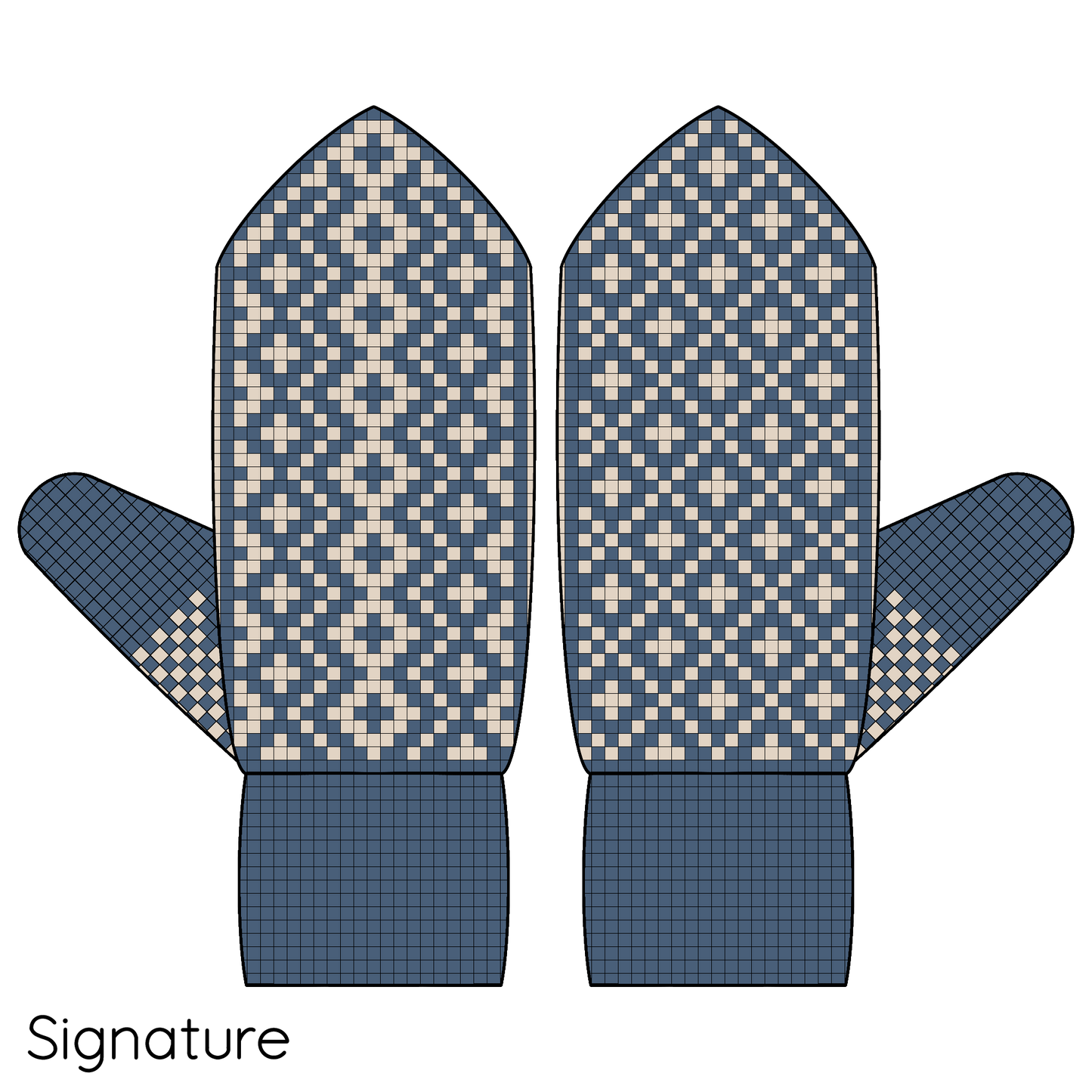 CUSTOM BUNDLE - DIGITAL PATTERNS - Mitten 5-Pack