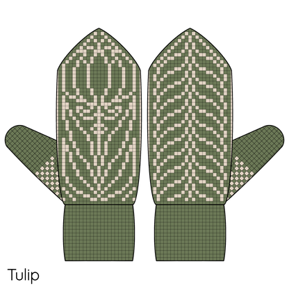CUSTOM BUNDLE - DIGITAL PATTERNS - Mitten 3-Pack