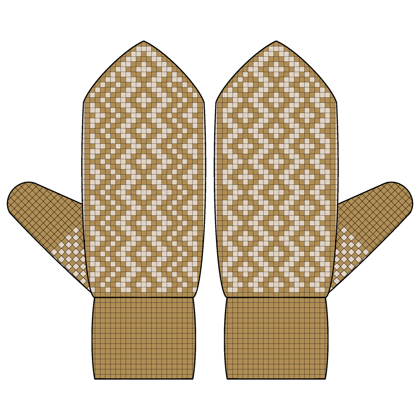 DIGITAL PATTERN - Mitten - Waveform