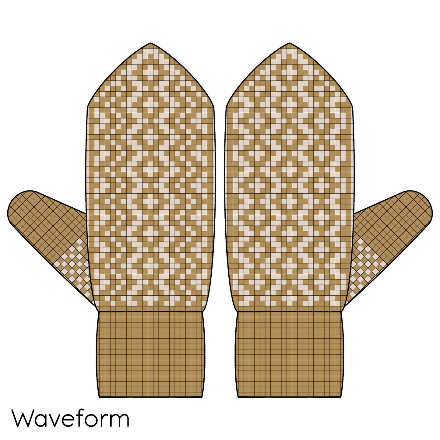 CUSTOM BUNDLE - DIGITAL PATTERNS - Mitten 5-Pack