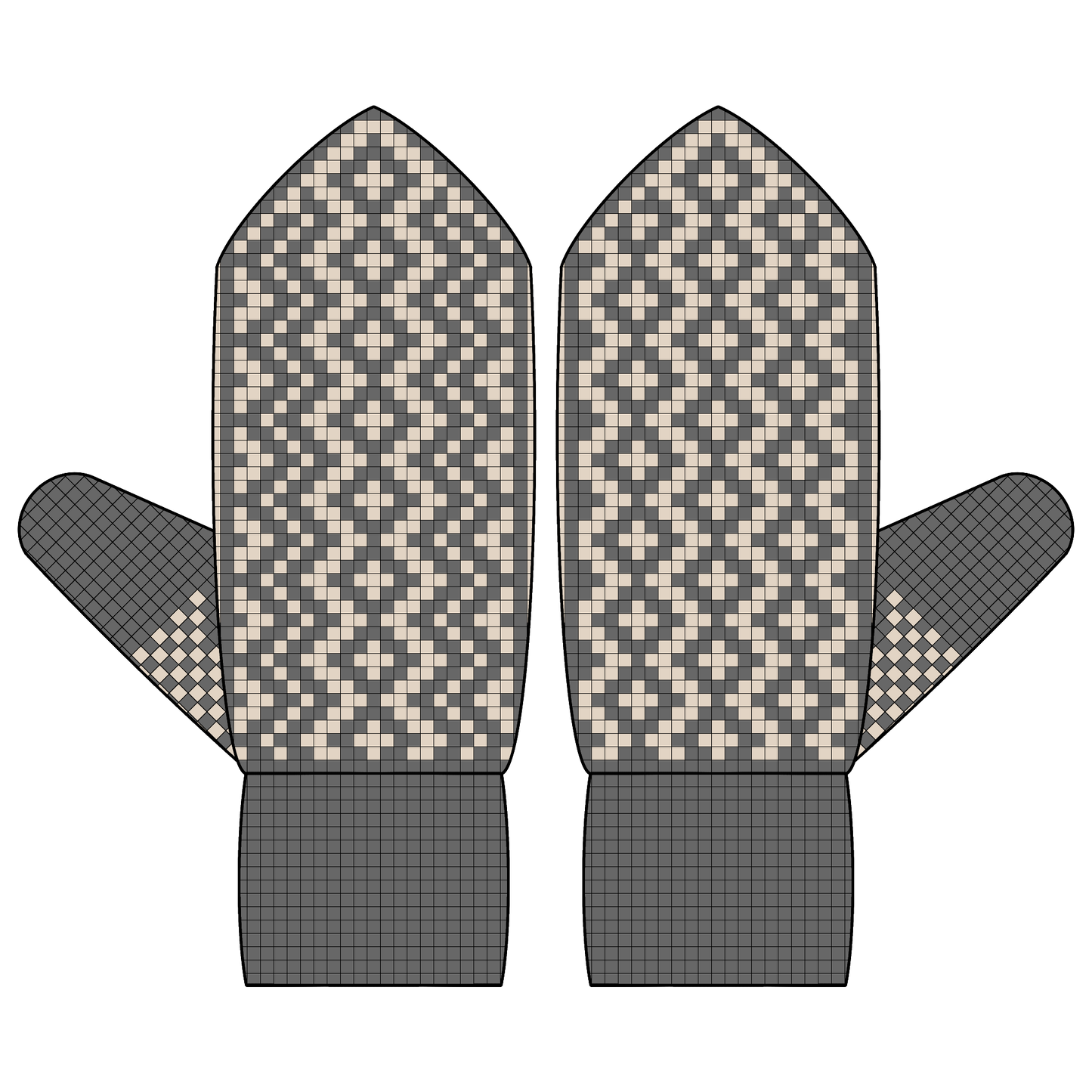 DIGITAL PATTERN - Mitten - Waveform