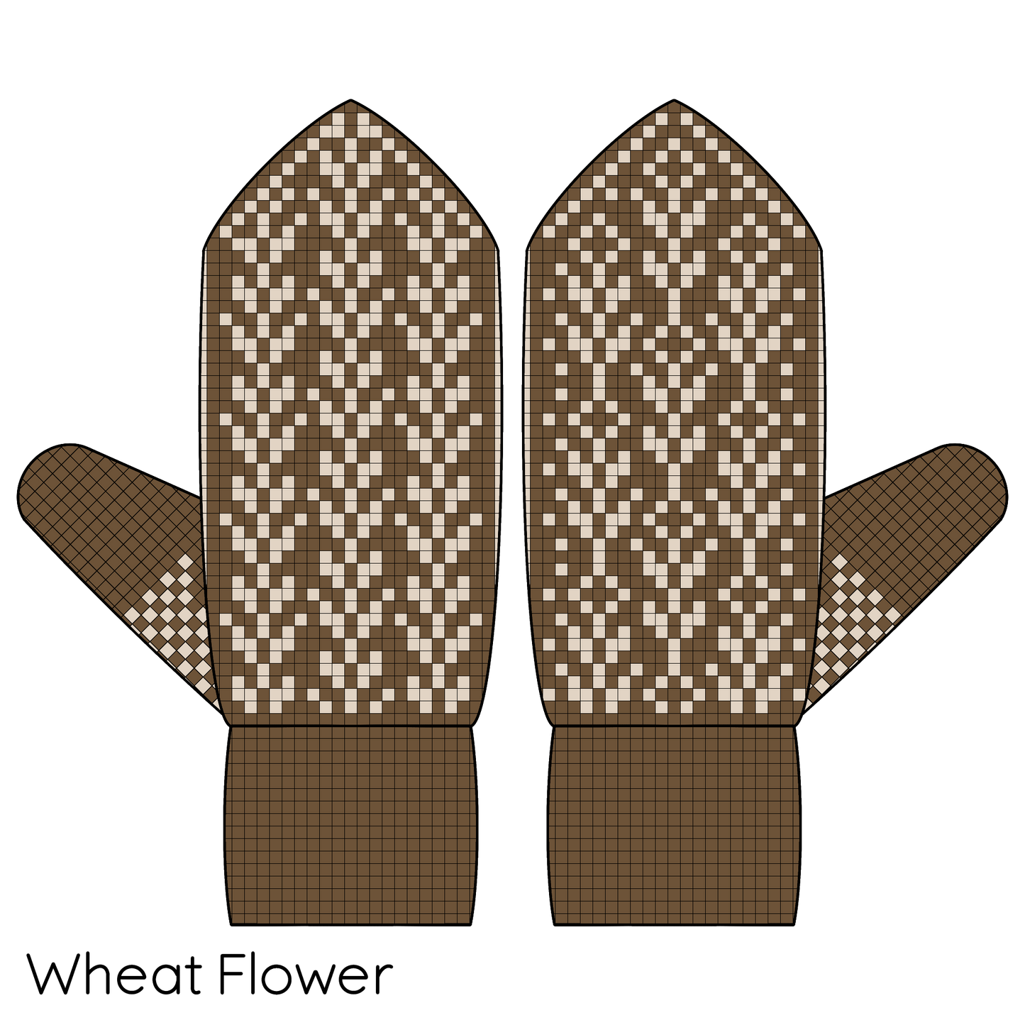 CUSTOM BUNDLE - DIGITAL PATTERNS - Mitten 5-Pack
