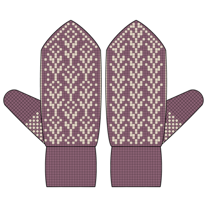 BUNDLE - DIGITAL PATTERNS - Mitten 3-Pack - Garden Party